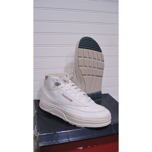 Reebok Womens Club Cream Geo Mid Sneaker Size 10 New In Box